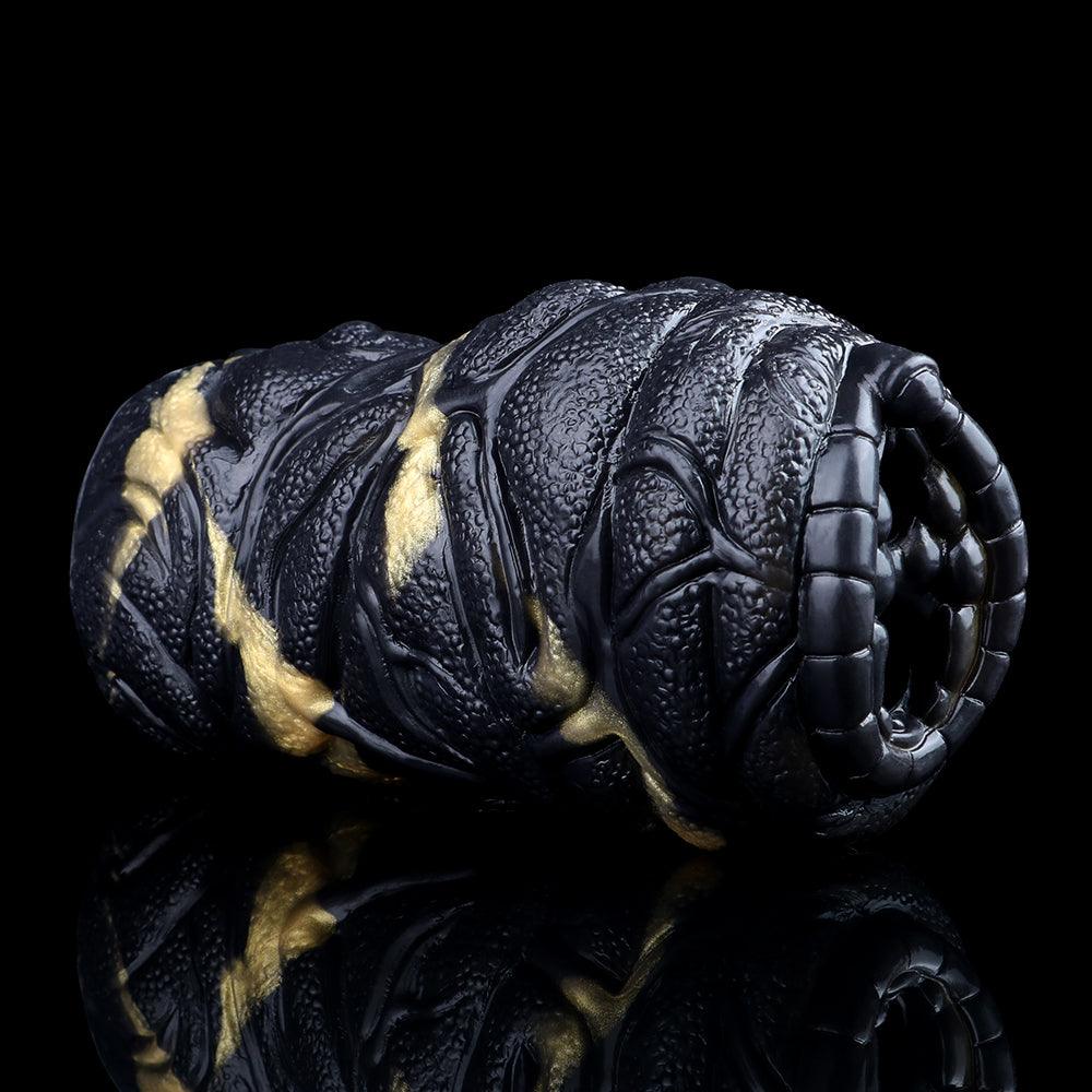 Abyssal Serpent Vibrating Animal Masturbator – Dual Hole Stroker - BeastGasm